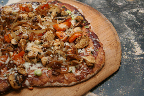 Pizza toppings with a difference